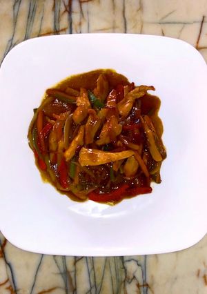 Una foto de Pollo teriyaki