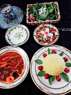 عکسی از دستور خورشت گوشت و هویج تبریزی