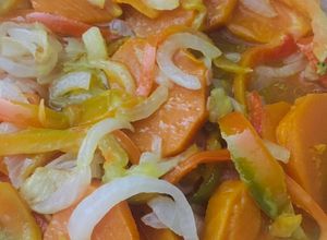 Una foto de ENSALADA DE 🍠 BONIATOS🍠 de Gloria 👏❤️😉🤩