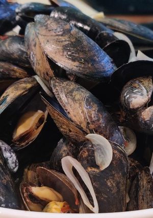 A picture of Steamed Mussels.