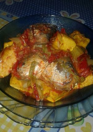 Foto resep Balado ikan kembung dan tahu