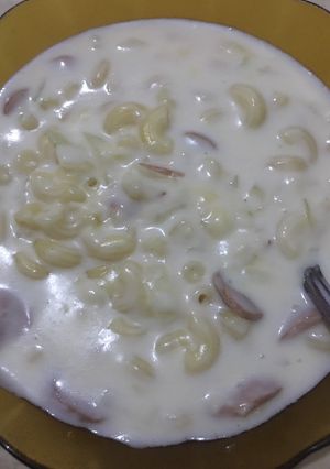 Foto resep Pasta carbonara bahan sederhana
