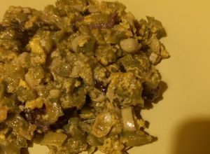 Foto de Favas com morcela e ovos