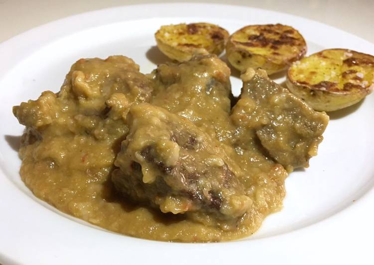 Carne de ciervo en salsa de mostaza (perfecta para carnes de caza) 🦌🌲