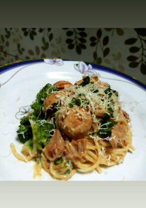 Foto resep Spaghetti carbonara