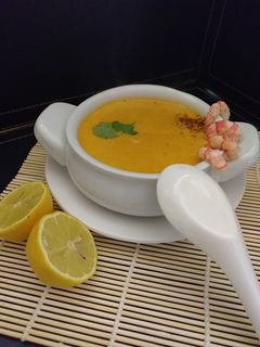 Una foto de Crema de camarones 🍤