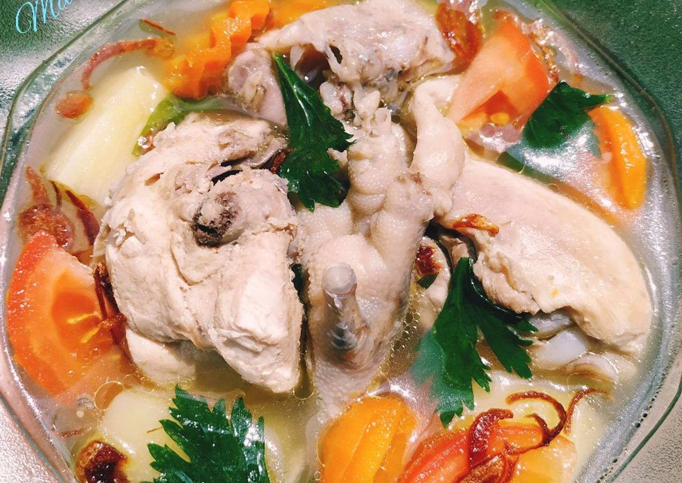 Sop Ayam Pak Min Ala Mama Birru