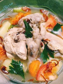 Foto resep Sop Ayam Pak Min Ala Mama Birru