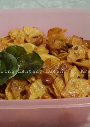 Foto resep Kering Kentang Kacang