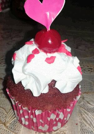 Una foto de Cupcakes san valentín