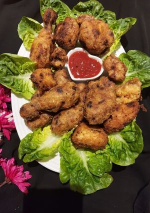A picture of Bohri fried chicken.