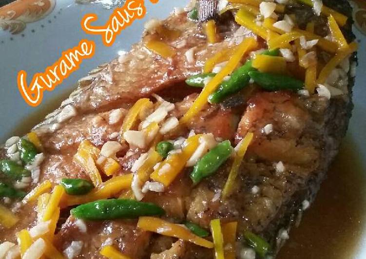 Langkah Mudah untuk memasak Gurame Saus Tiram yang mudah
