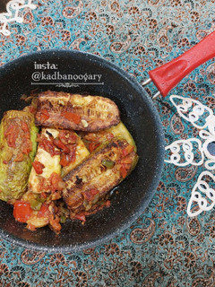 عکسی از دستور خوراک کدو سبز