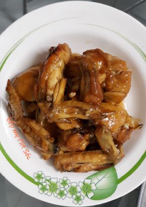 Hình của món Cánh gà chiên nước mắm.