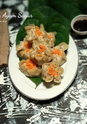 Foto resep Siomay ayam sayur