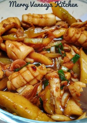 Foto resep Cah Cumi Timun