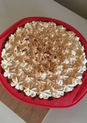 Una foto de Lemon Pie 🍰 Pie de Limón 🍋