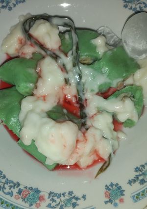 Foto resep Es pisang ijo