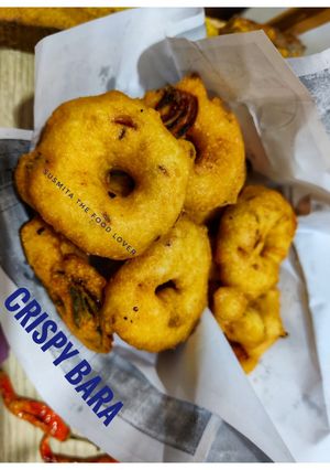 A picture of Crispy medu vadas.
