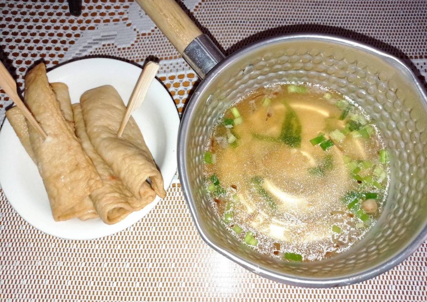 Eomuk atau odeng kuah homemade