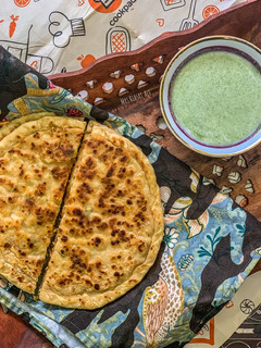 A picture of Chap Shoro|Chicken Mince Paratha|Hunza Traditional Recipe.