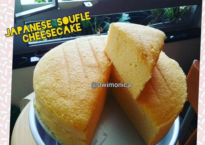 Resep Japanese souffle | Cheesecake, Lezat