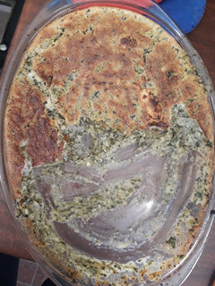 Una foto de Soufflé de acelga