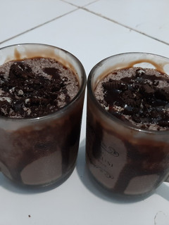 Foto resep Es oreo