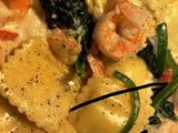 Tuscan Shrimp Ravioli