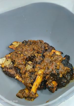 Foto resep Iga Bakar Pedas Manis Ala Mamak Tya
