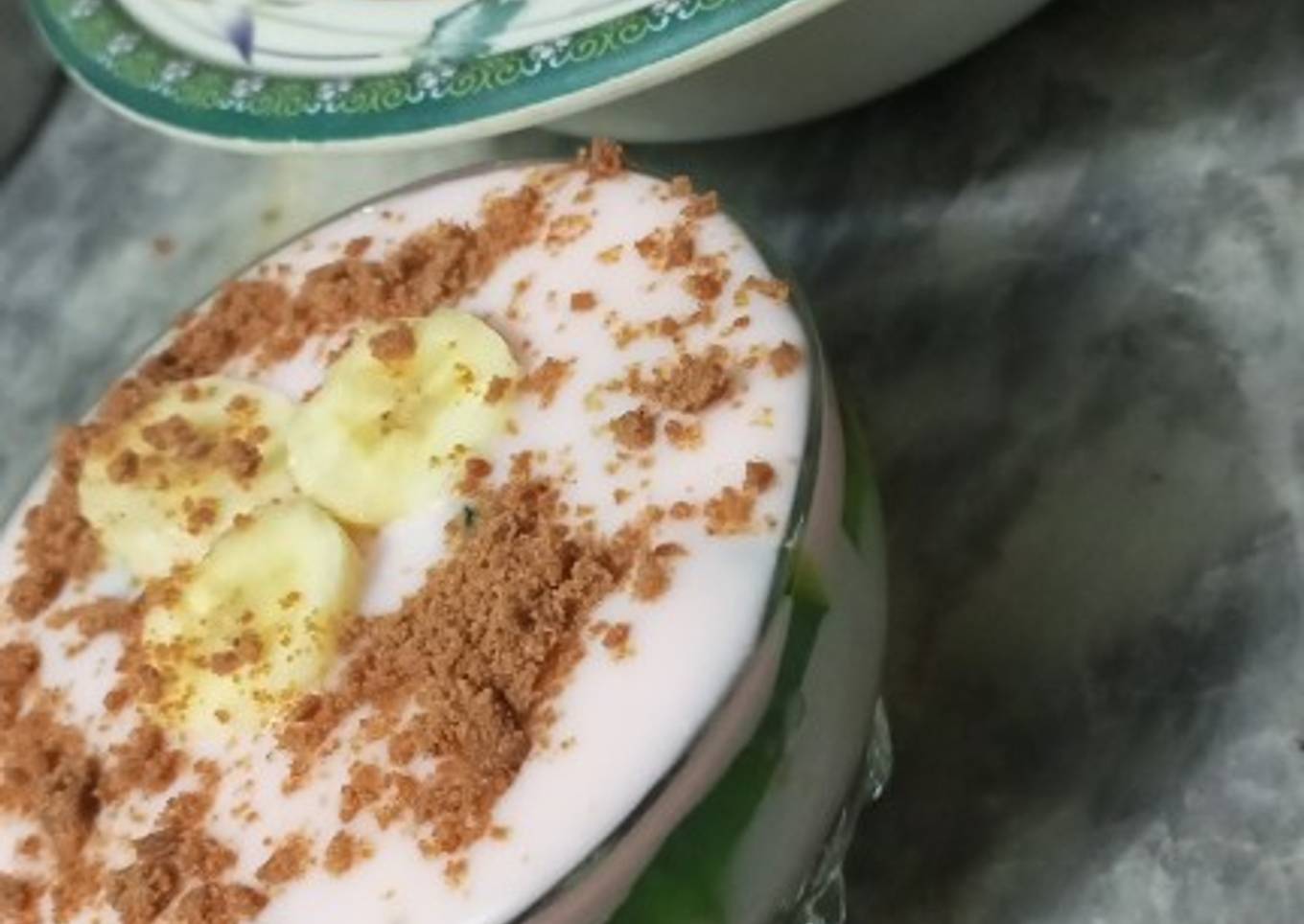 Banana 🍌 pudding 🍮