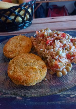 Una foto de Arroz multicolor