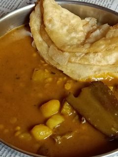 ছোলার ডাল আলুর তরকারি (cholar dal aloor tarkari recipe in Bengali) রেসিপির প্রধান ছবি