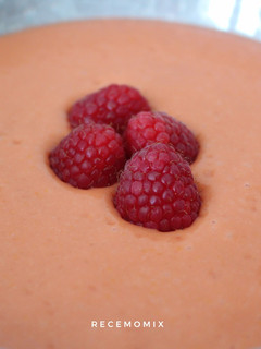 Una foto de Gazpacho de Frambuesas con Thermomix