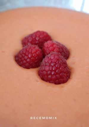 Una foto de Gazpacho de Frambuesas con Thermomix