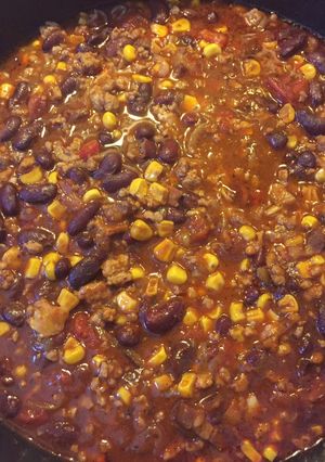 Csilis bab (chili con carne) recept fotója