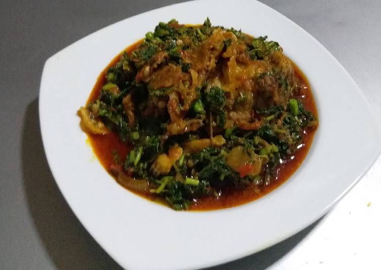 Recipe of Super Quick Homemade Stock Fish Eforiro