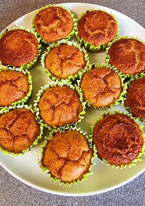 Narancsos zablisztes muffin recept fotója
