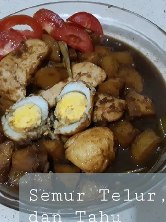 Cara Gampang Membikin Resep Semur Telur, Kentang dan Tahu yang Sempurna Anti Ribet, Bisa Manjain Lidah