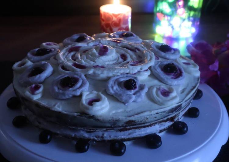 Steps to Make Favorite Blueberry Lemon Cake