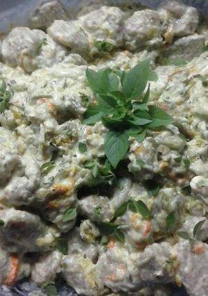 Foto di Gnocchi con fiori di zucchina