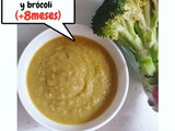 Ideas para bebés / puré de tenera y brócoli