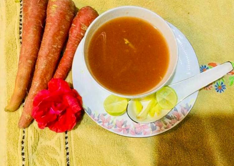 Recipe of Speedy Ginger-Carrot Soup