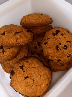 Una foto de Cookies de pepitas de chocolate
