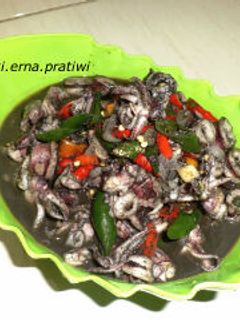 Foto resep Tumis Cumi Cabe Hijau