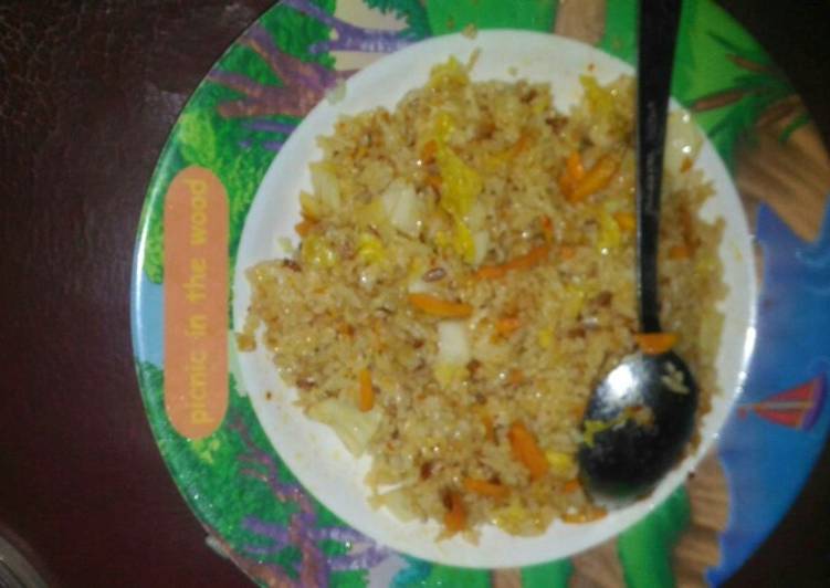 Nasi goreng keju rasa kimchi