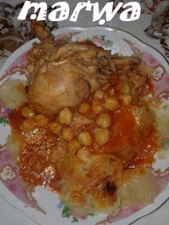 صورة لوصفة شخشوخة بالدجاج