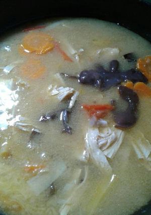 Hình của món Súp măng chay.