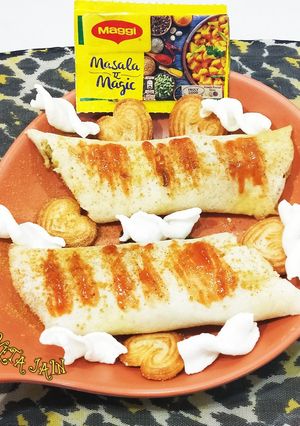 मसाला ए मैजिक आलू मसाला डोसा (masala e magic aloo masala dosa recipe in Hindi) रेसिपी मुख्य फोटो