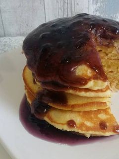 Foto resep Blueberry Pancake